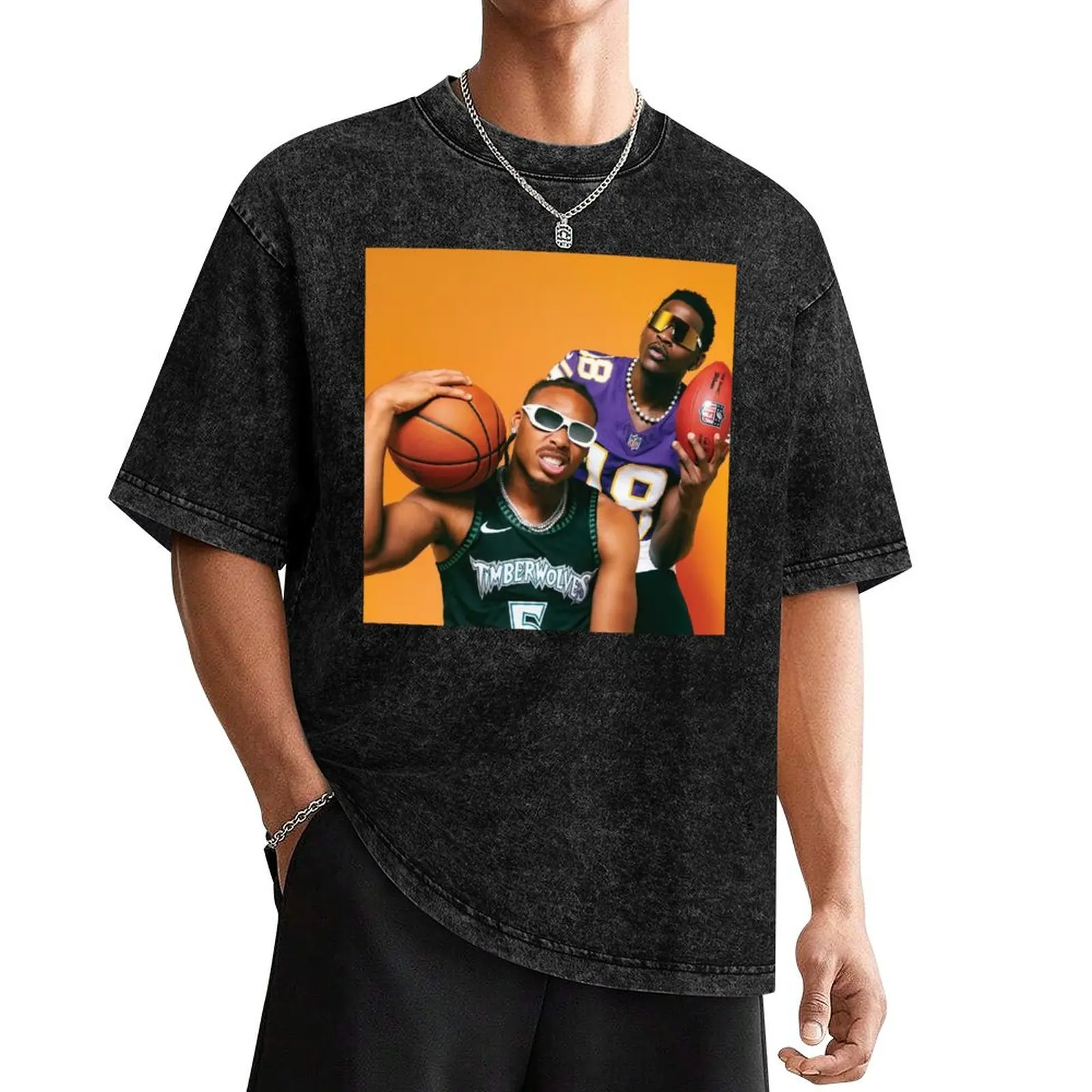 Футболка Antman Anthony Edwards с фигурками аниме одежда на день Святого Валентина