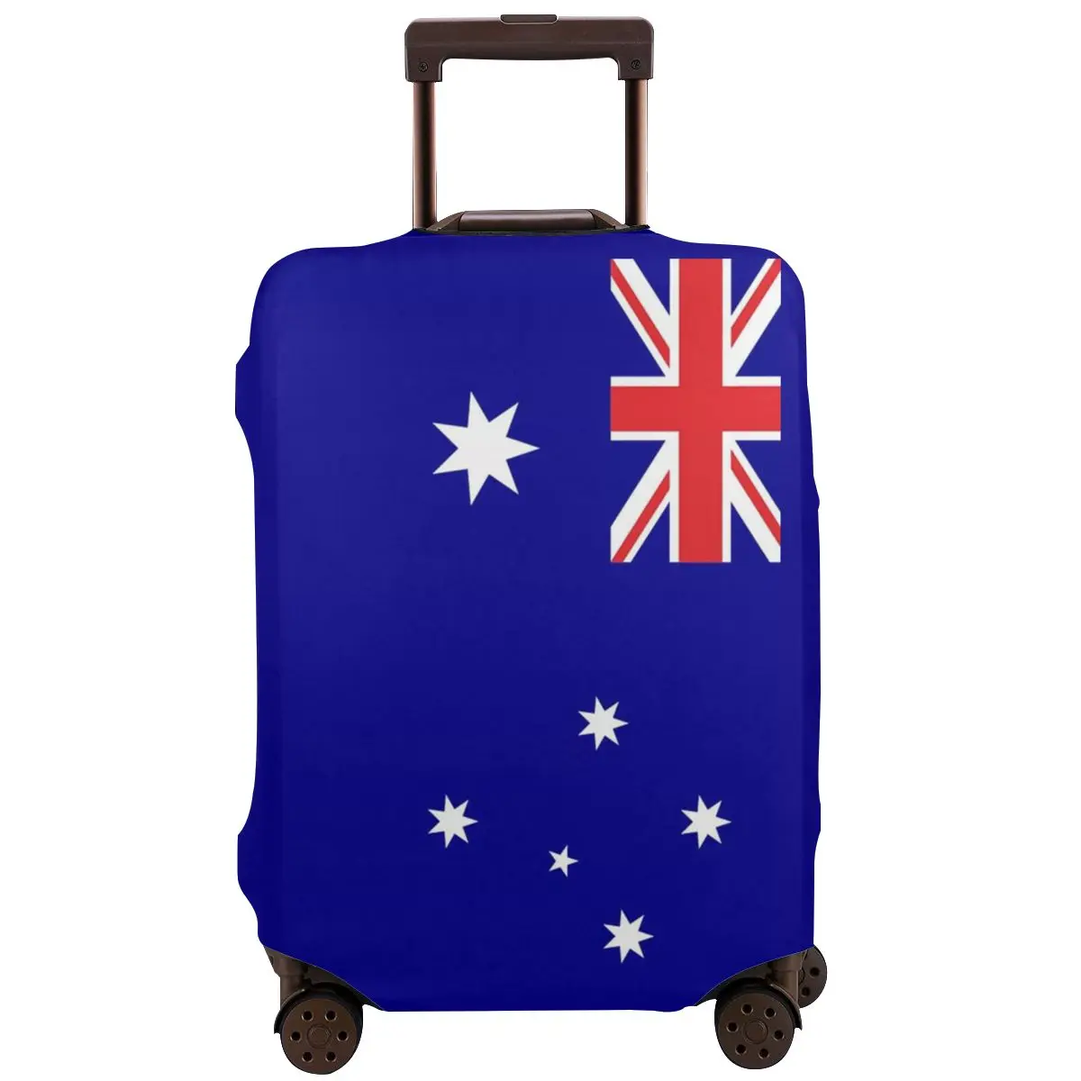

Flag Of Australia Britain Canberra Washable Suitcase Luggage Cover Thicken Travel Luggage Protective Case Zipper Cover