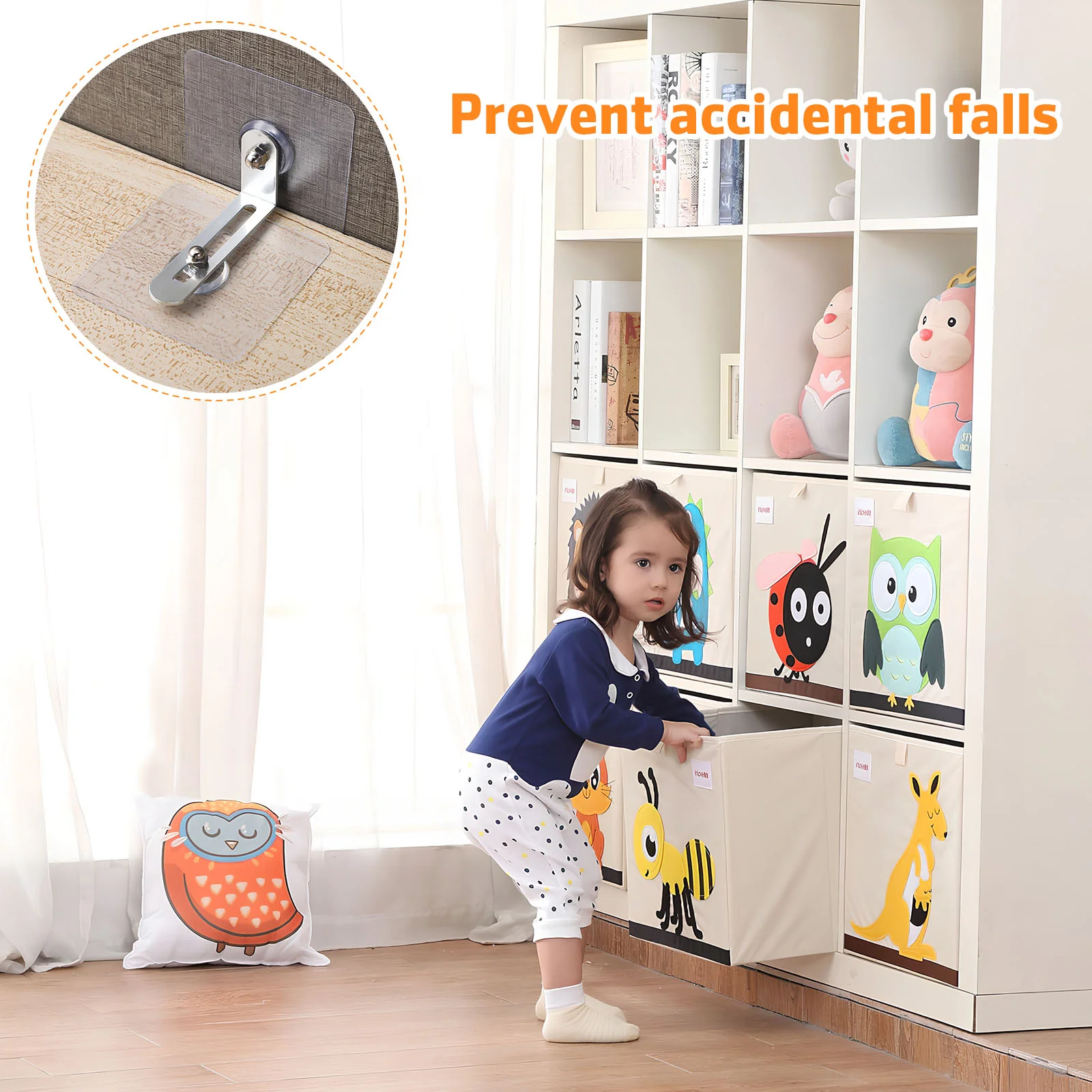 12 шт. держатель для шкафа детские вешалки мебельные якоря без дрели ремни