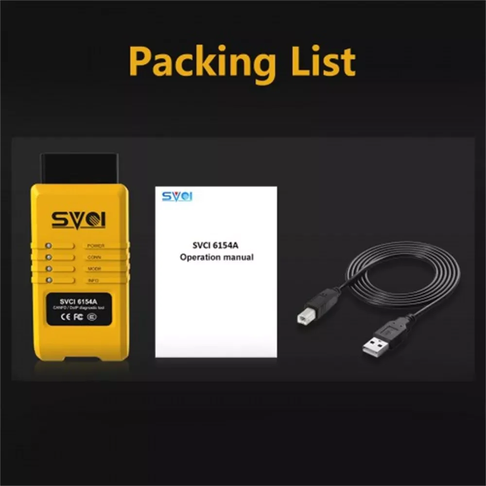 SVCI 6154A Doip оригинальный драйвер 6154 для диагностического сканера VAG поддерживает UDS