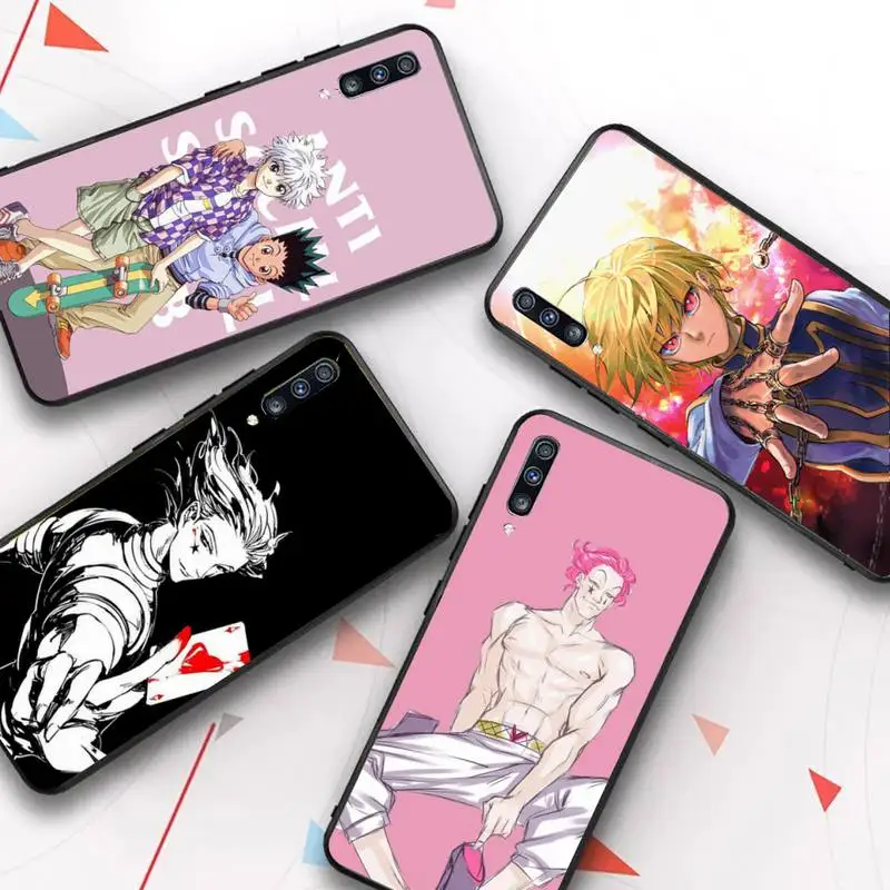 

YNDFCNB HUNTER×HUNTER Phone Case for Samsung S20 lite S21 S10 S9 plus for Redmi Note8 9pro for Huawei Y6 cover