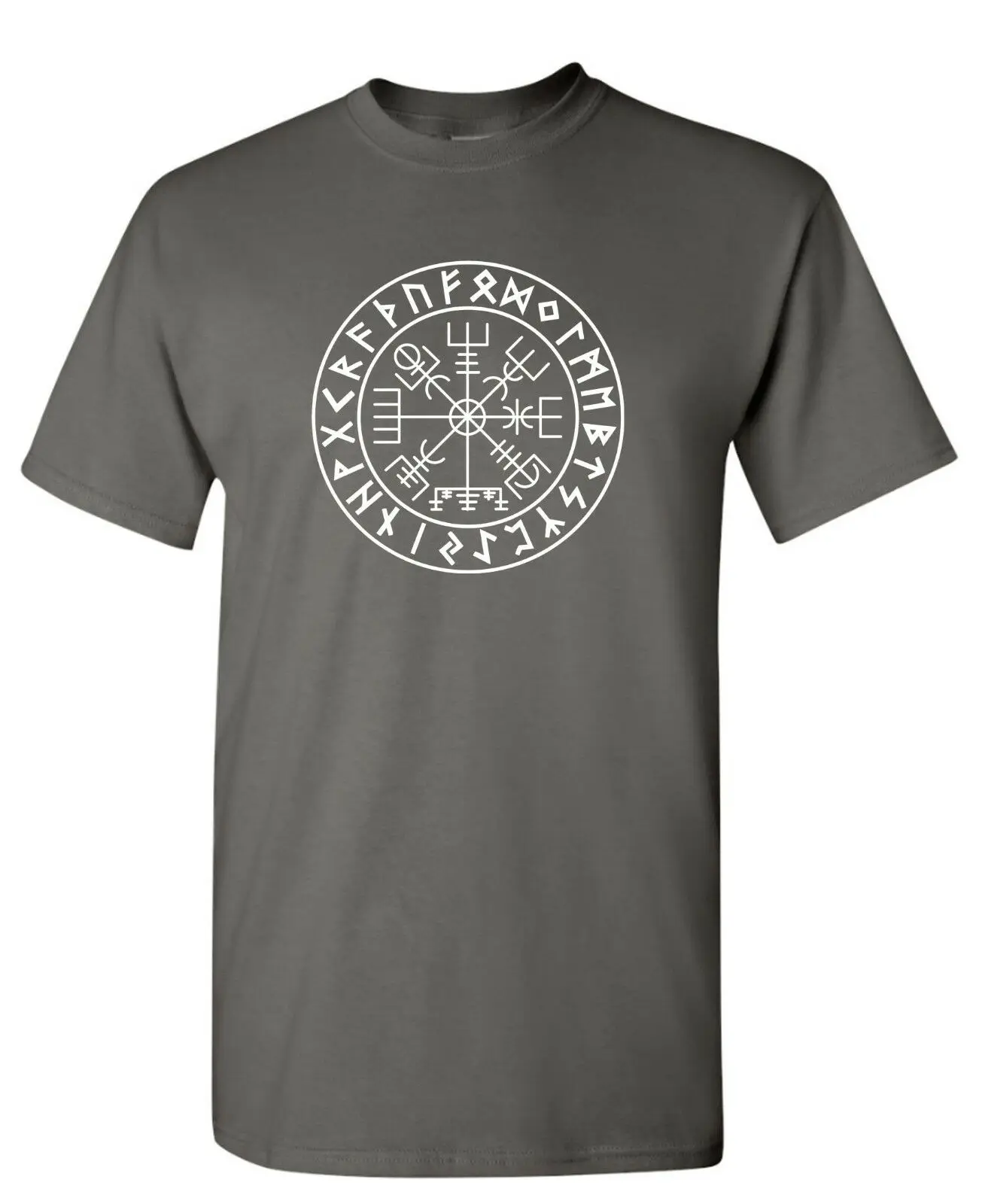 

VEGVISIR RUNE T-shirt - S to 6XL - Norse Odin Viking Ragnarok Thor Valhalla