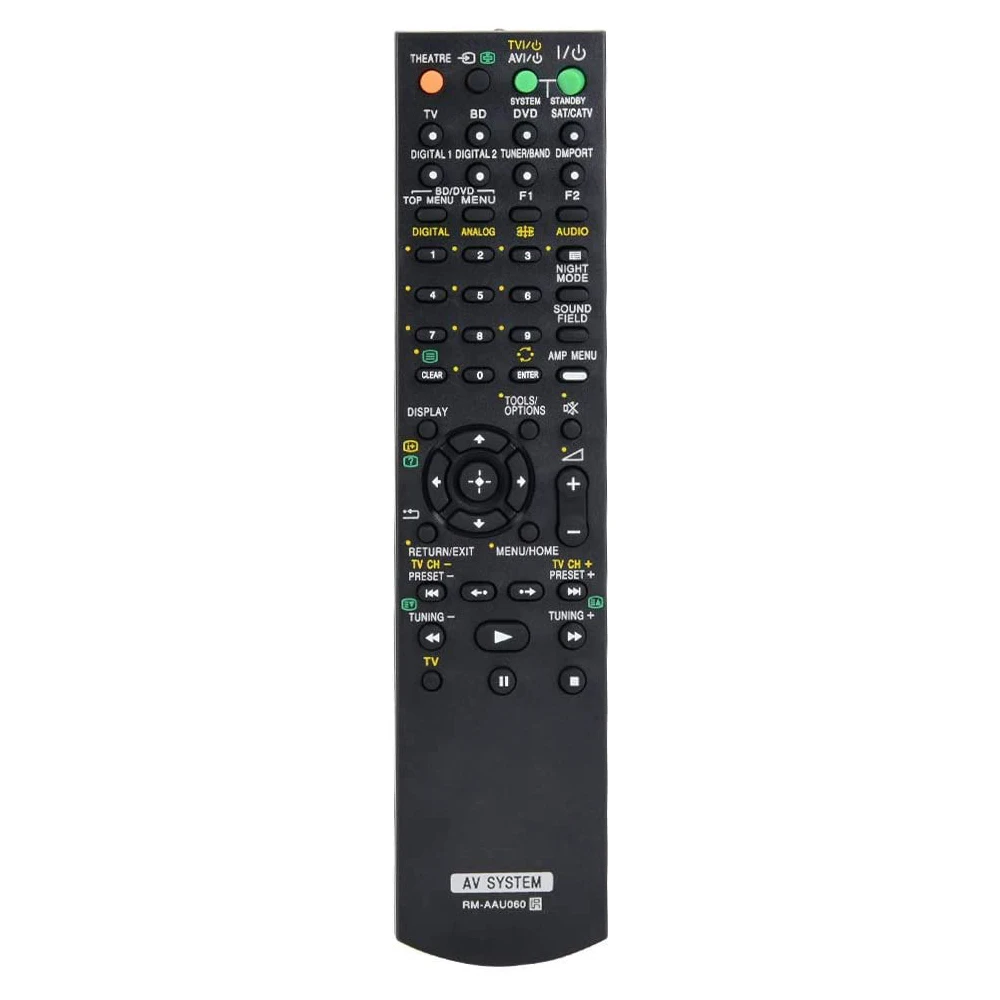 Новинка, запасной пульт дистанционного управления для Sony RMAAU060, для домашнего кинотеатра, аудио/видео, Φ, Φ HT-SS360 Control e