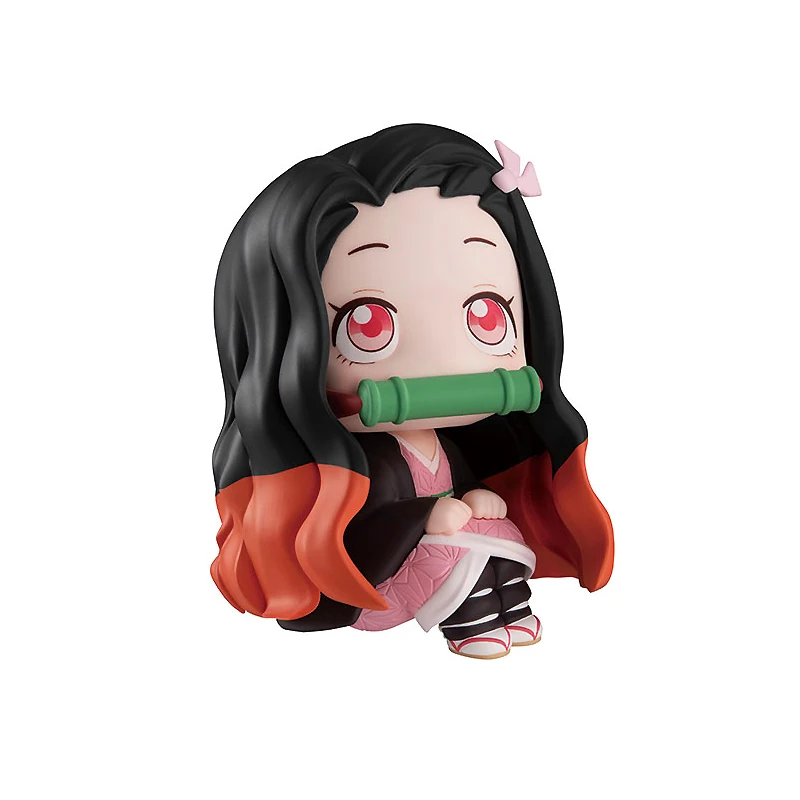 Аниме Фигурка 7 см рассекающий демонов Nezuko Tanjirou Zenitsu Inosuke Kyoujurou Kanawo Kawaii игрушки Q