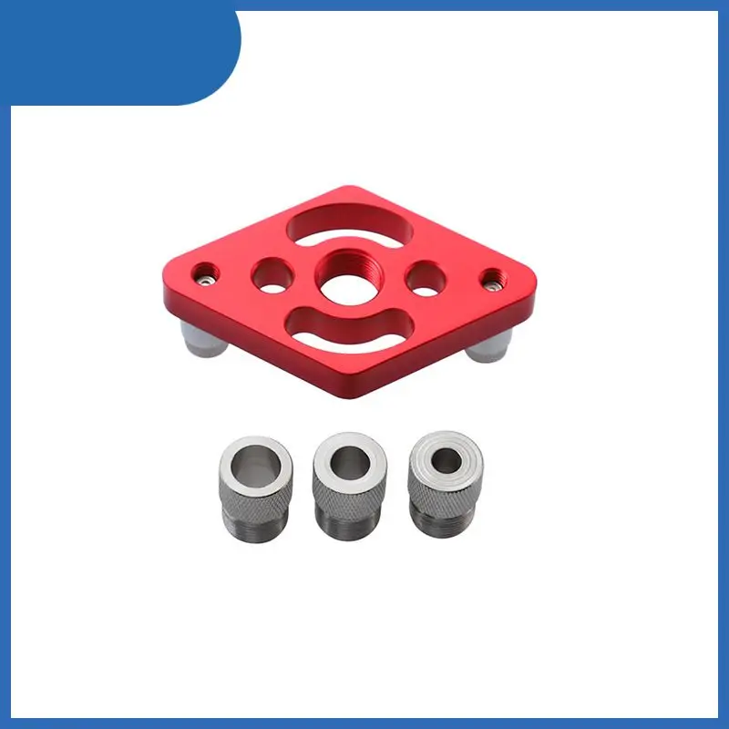 

New Round Wood Puncher Carpentry Pocket Hole Jig 6/8/10mm Hole Locator Drill Guide Set With Woodworking Drill Bits