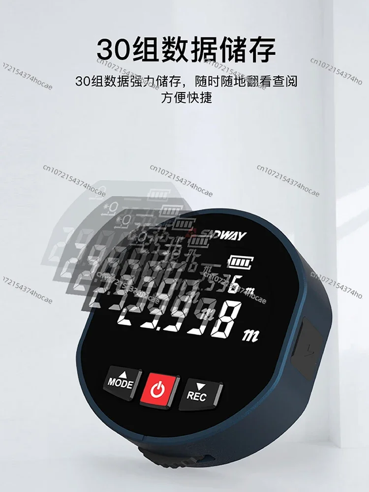 Портативная роликовая электронная линейка для измерения изогнутой поверхности