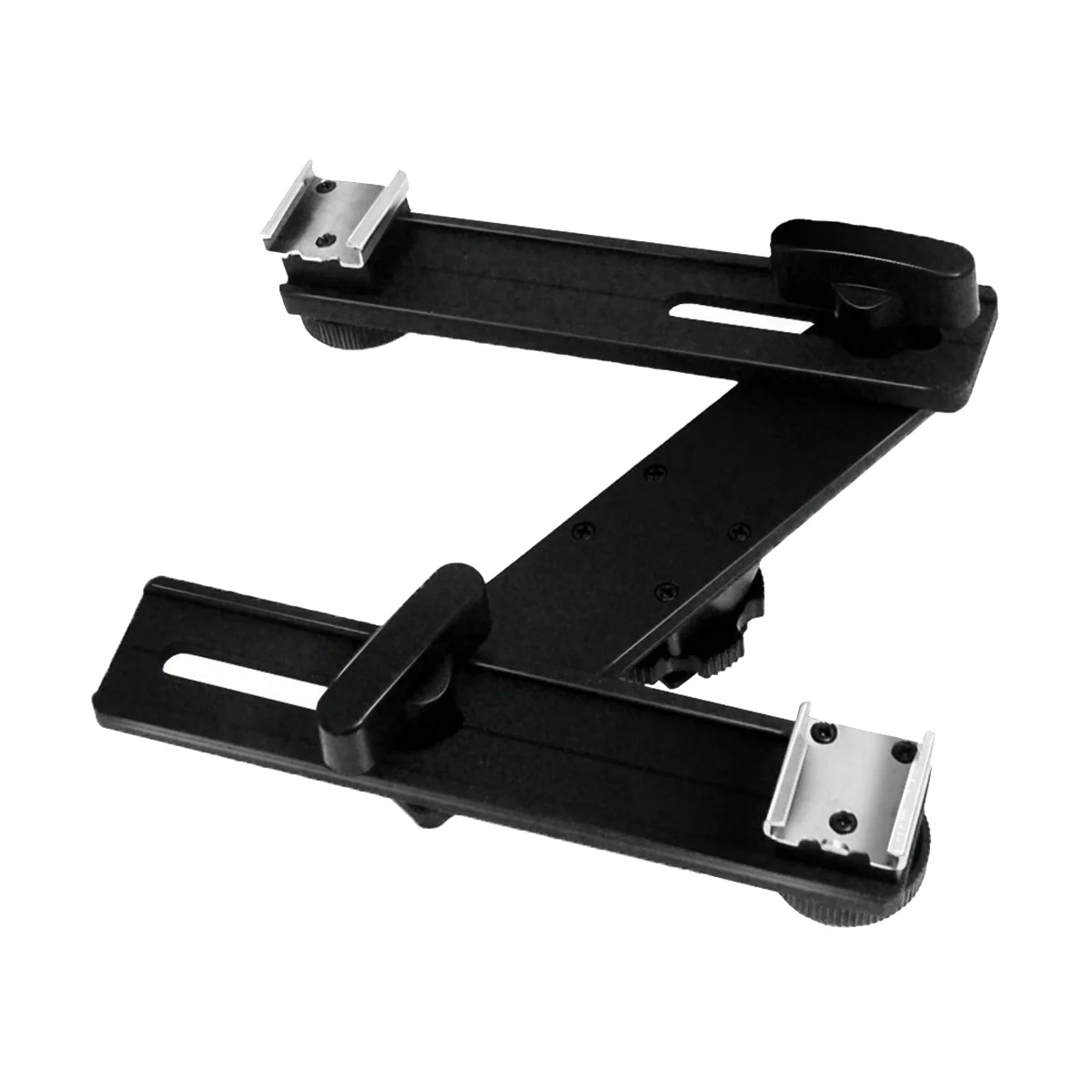 Двойной Монтажный кронштейн горячий башмак для камеры видео двойная скорость