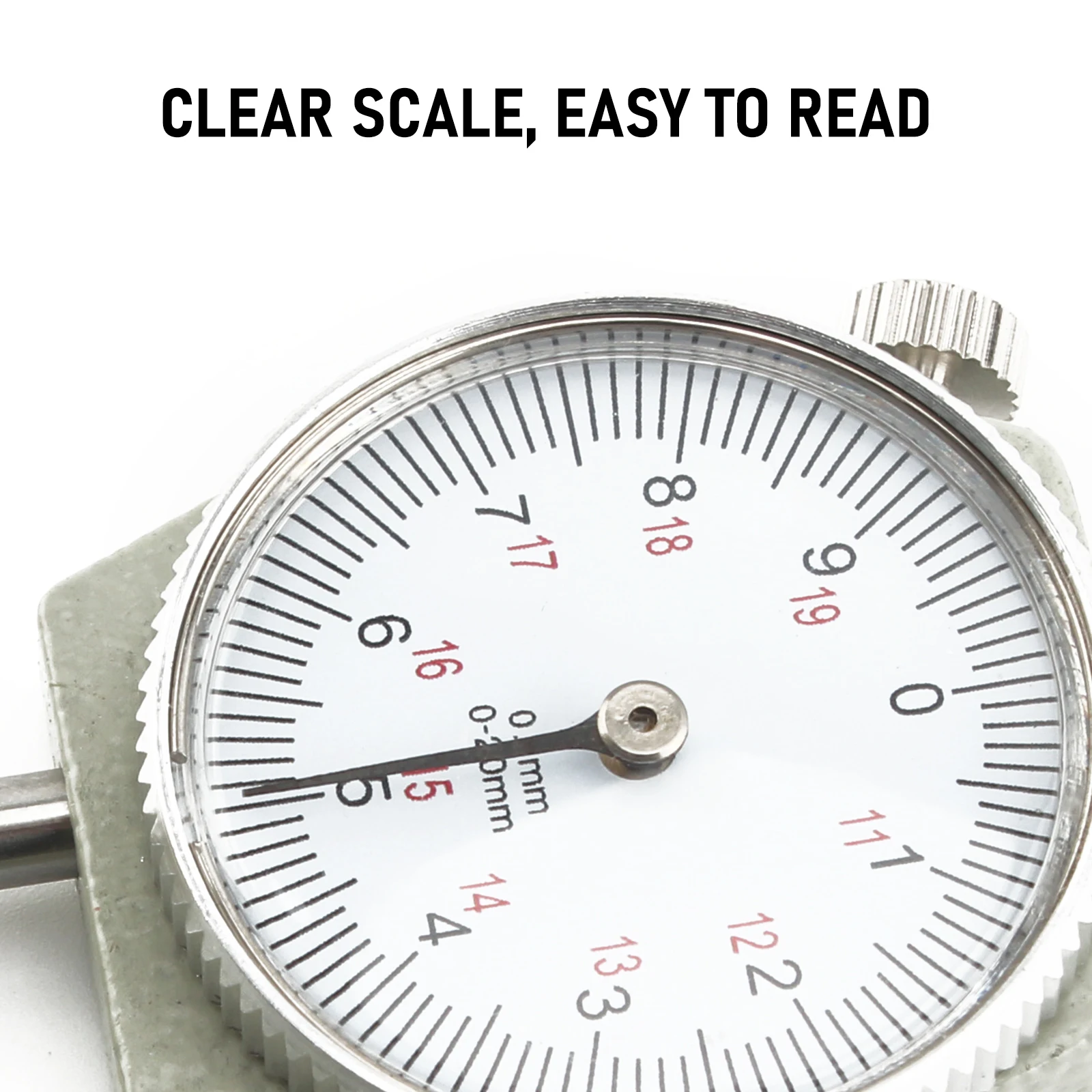 1 шт. измеритель толщины циферблата 0-20 мм