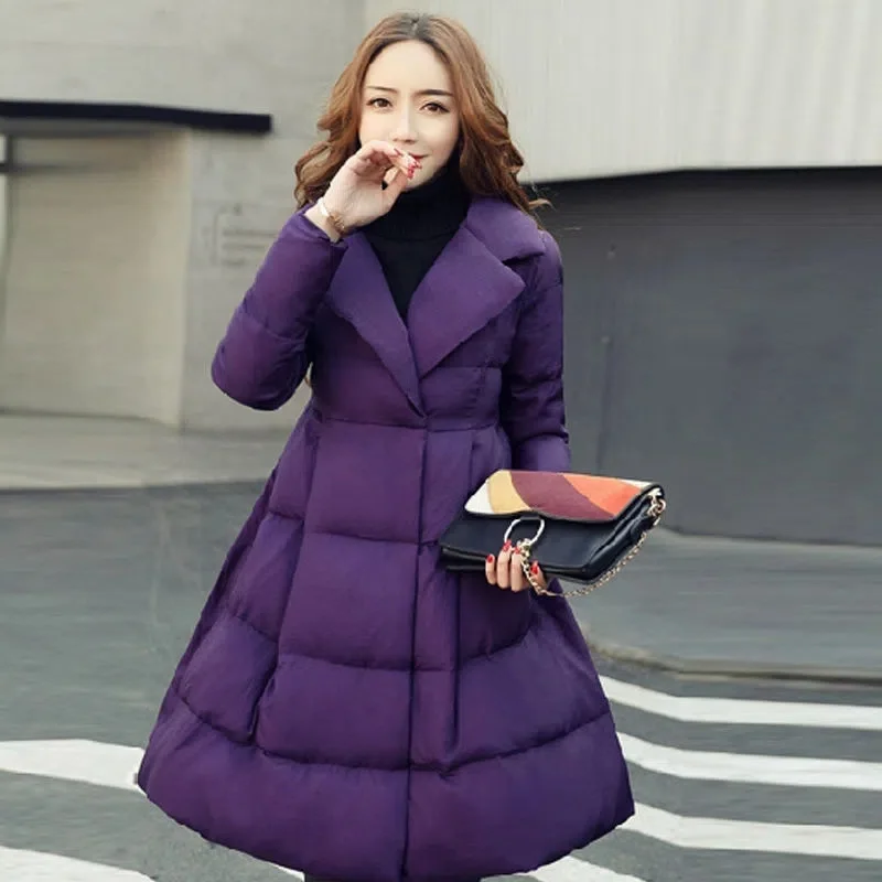 2023 New Fashion Winter Jacket Women Parka Warm Outwear Padded Cotton Jacket Coat Womens Clothing Parkas Manteau Femme
