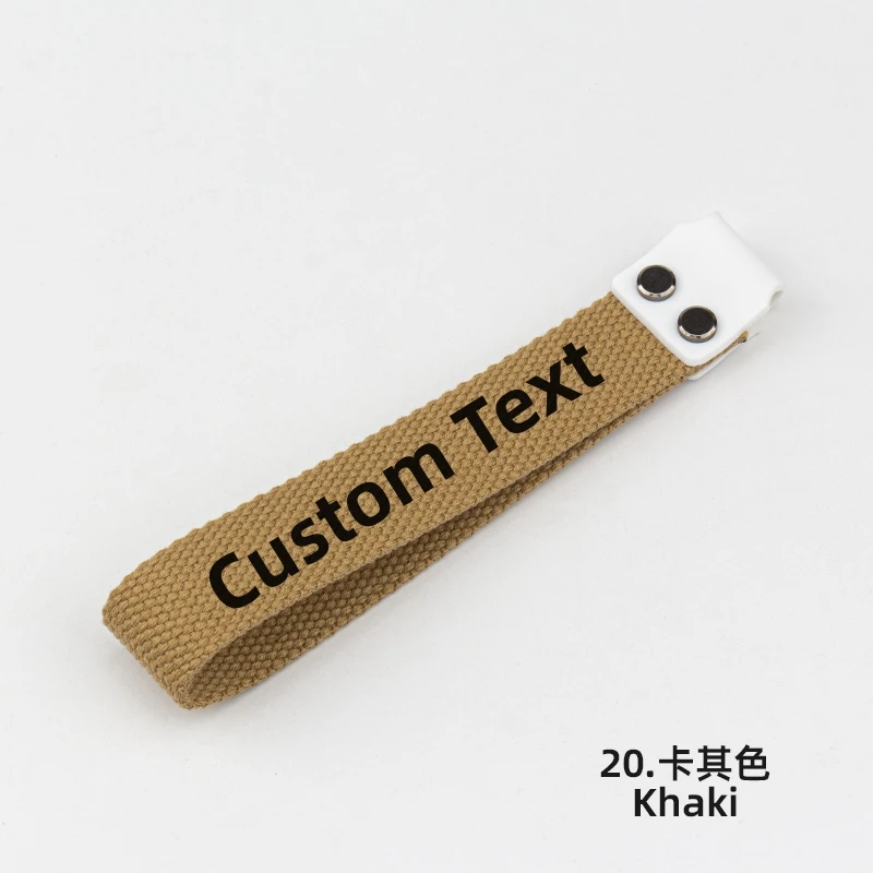 

Персонализированный ремень для деревянной клавиатуры, вышитый на заказ ремень для деревянной 60he клавиатуры, декоративный, можно настраивать свое имя текста