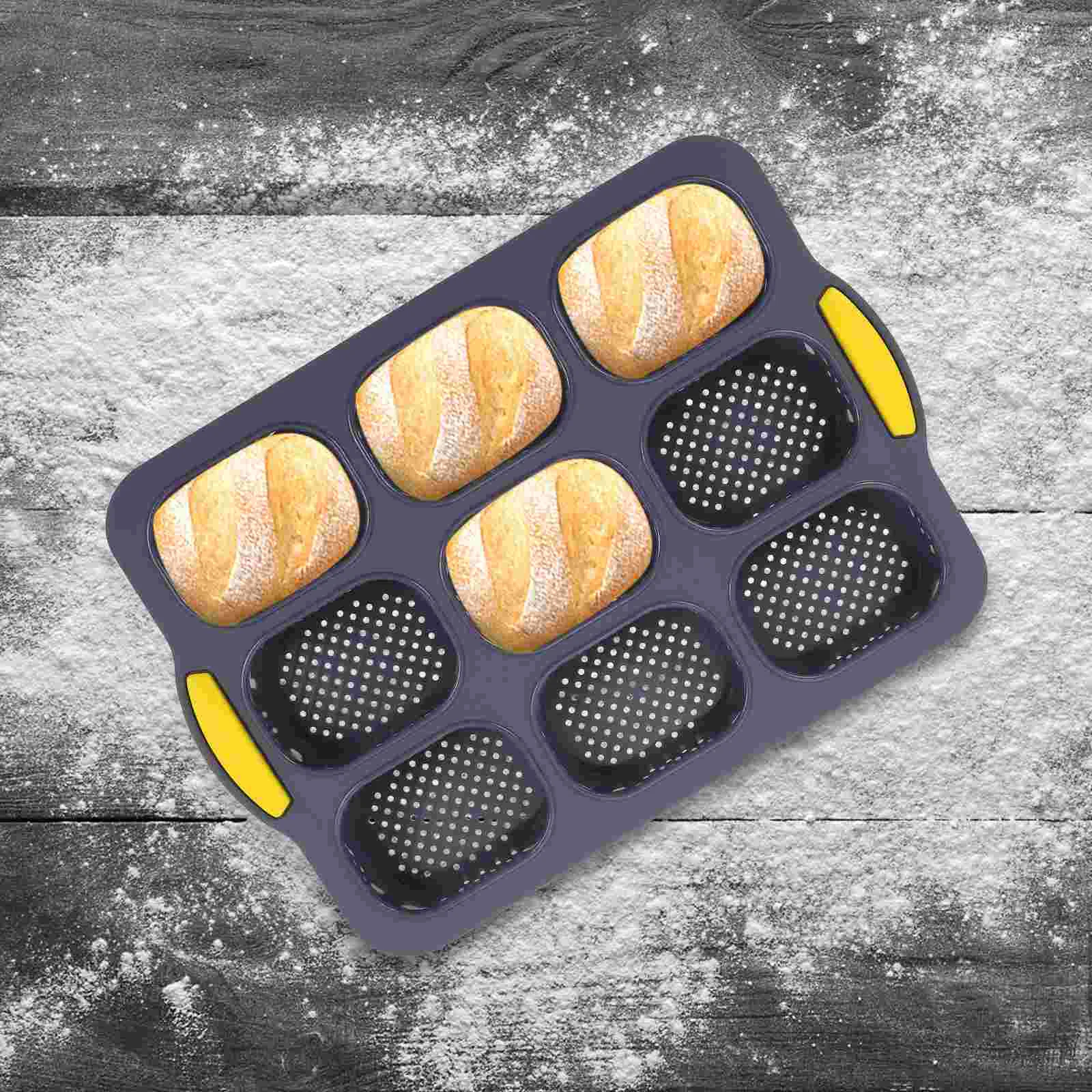 

Pans Baking Pan Bread Loaf Silicone Cake Stick Non Muffin Eclair Mini Bun Dessert Cookie Chocolate Donut Bakeware Cupcake