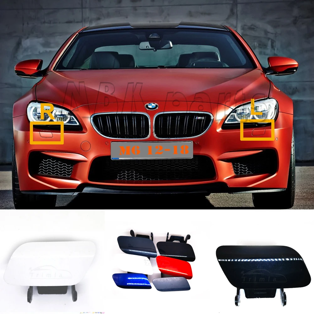 

Fit 12-18 BMW M series M6 F06 GranCoupe F12 Convertible F13 Coupe Headlight Washer Nozzle Spray COVER