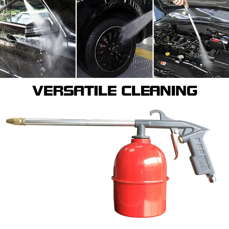 

400mm Pneumatic Tool Portable Car Engine Oil Revolutions Gun Universal Durable Car Water Cleaning Gun Car Accessories