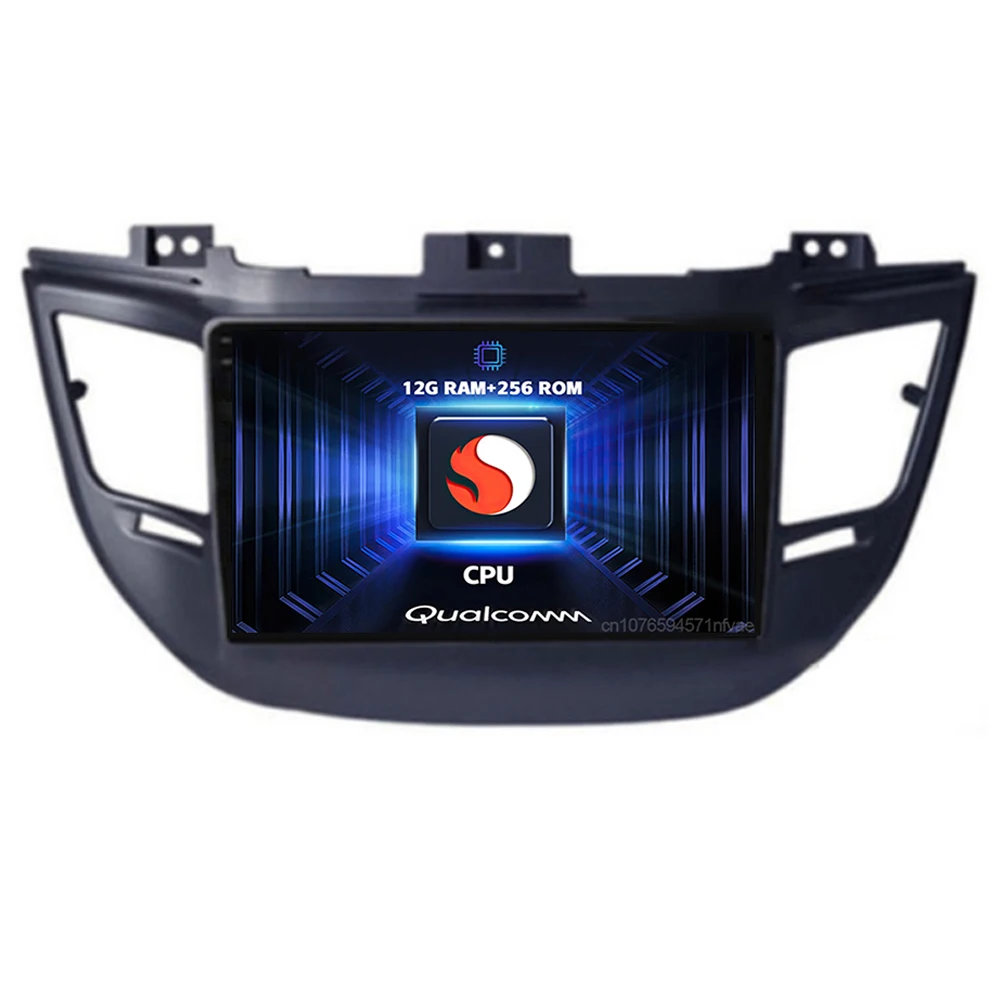 Автомобильный радиоприемник Android 14 мультимедийный плеер для Hyundai Tucson IX35 3 2015 2016 2017