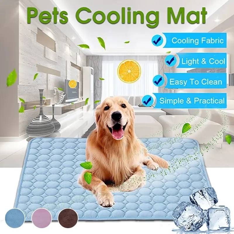 

Almohadilla de verano para perros manta refrescante para sofá, cama o coche, cama lavable de verano para perros pequeños grandes