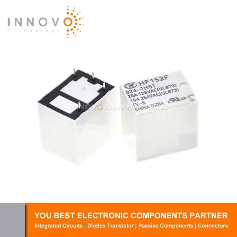 5 шт./лот HF152F HF152F-024-1HST 20A 125 В переменного тока 16 А 250 реле мощности новый
