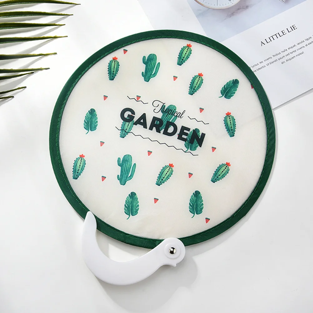

4 Pcs Folding Fans Handheld Fan Small Folding Fan Folding Hand Fan Children Hand Fans Cartoon Summer Fans Women's