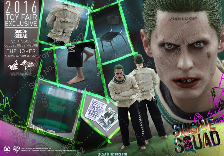 HT HotToys MMS373 1/6 Мужской солдат Джокер Аркхэм район Джаред Leto полный комплект
