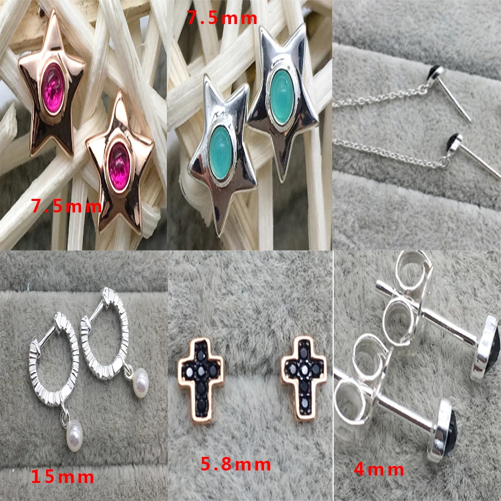 

2022 100% 925 Sterling Silver High Quality 1：1 Spain Bear Earring Original Fashion Jewelry Factory Free Shipping Gift