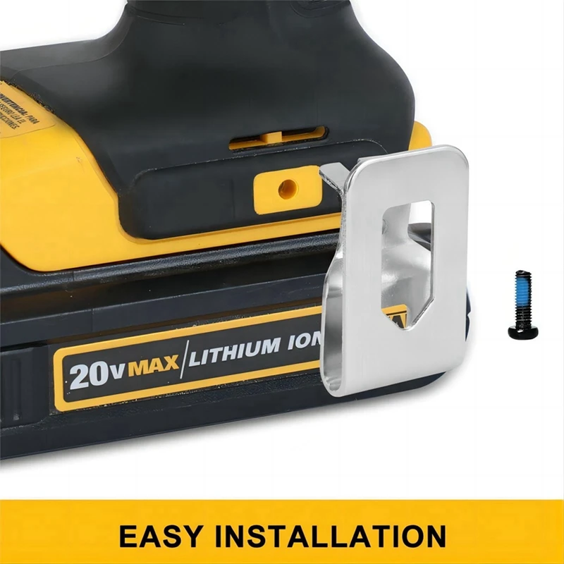 Зажимы для ремня набор из 4 зажимов дрели с винтами N268241 электроинструментов 20 в