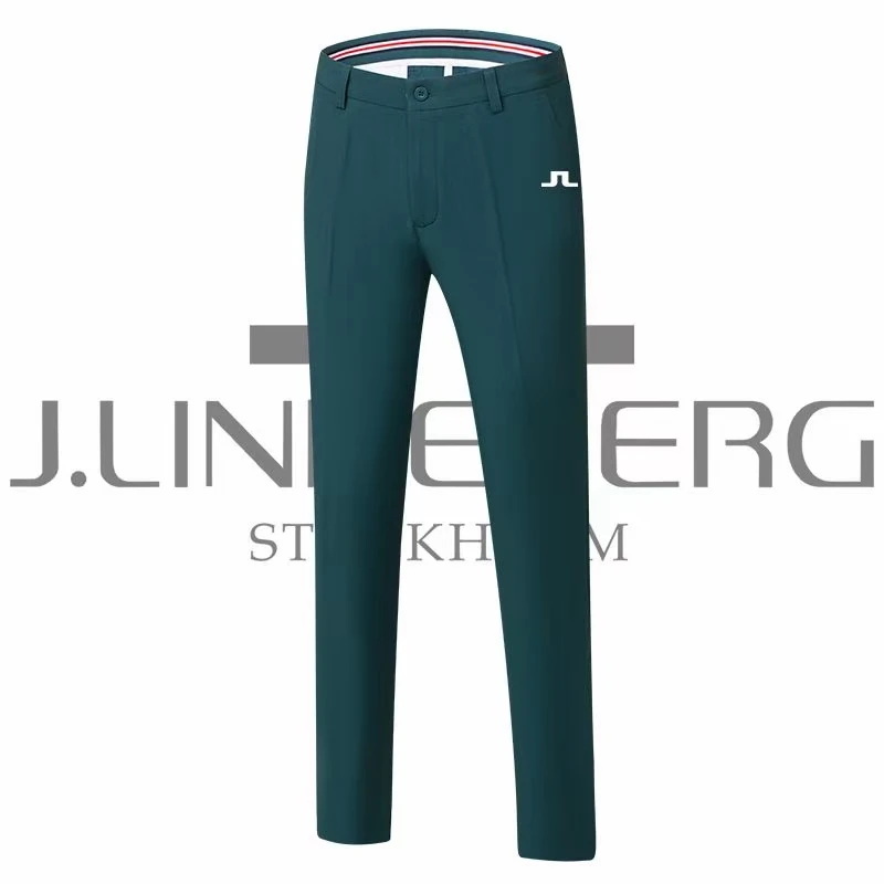 Men Golf pants spring autumnElastic solid color sports and leisure pants High quality golf apparel Men trousers