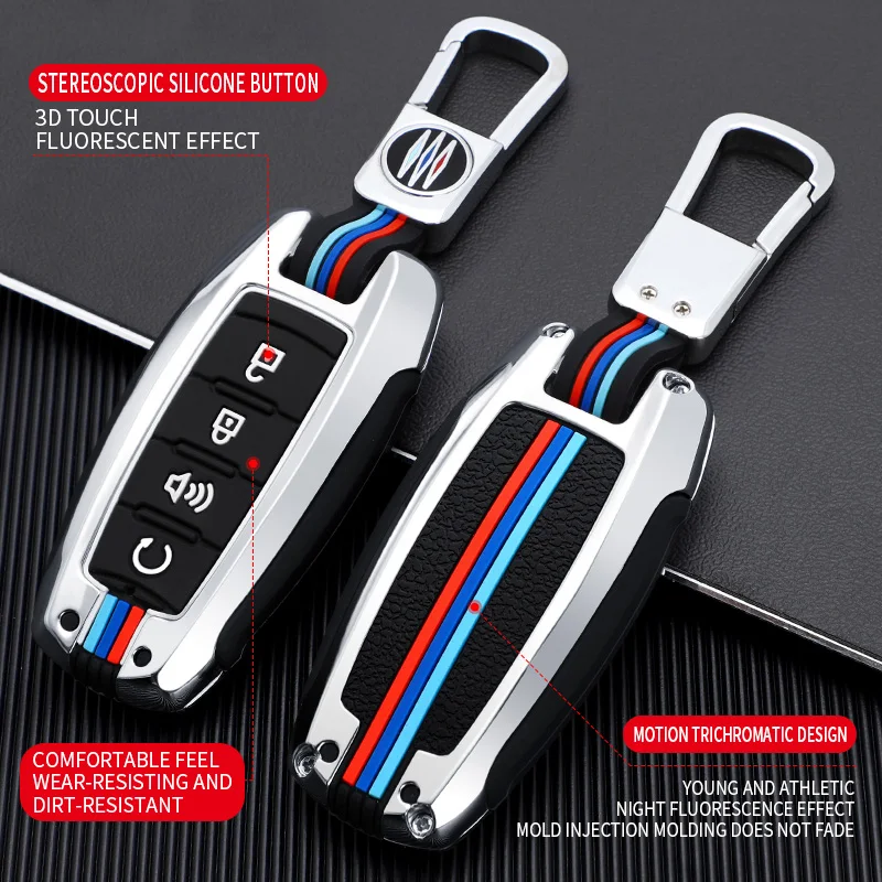 

Colormylife High Quality Zinc Alloy Silicone Car Key Case for Great Wall Haval/Hover H6 H7 H4 H9 F5 F7 H2S