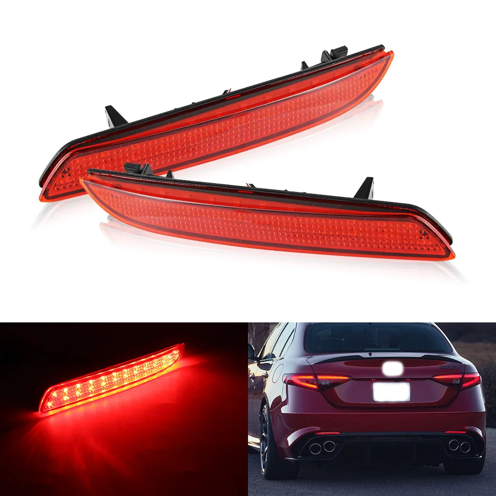 Rear Bumper Reflector Light Lamp Stop Fog Brake Light For Acura TSX Wagon Insight hybrid For Honda CR-V CR-Z ZF1