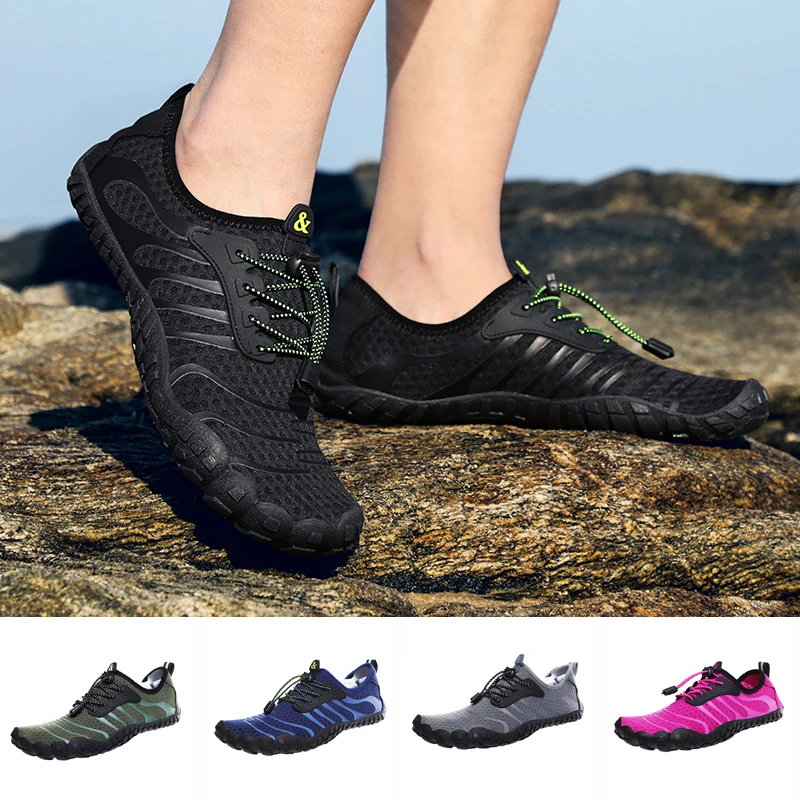 

Мужские ботинки для воды, мужская пляжная обувь для мужчин и женщин, обувь для восхождения, походная спортивная обувь, дышащие быстросохнущие кроссовки для реки, морской воды