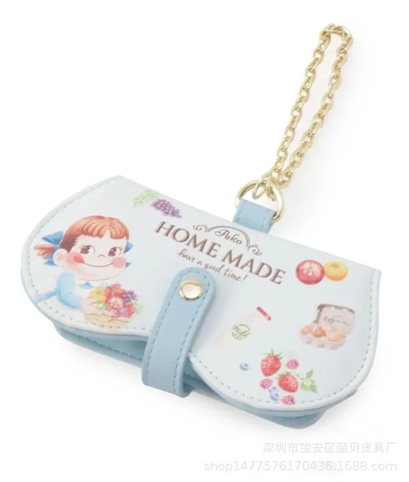 

New Cute Cartoon Fujiya Milk Sister Pattern Eye Bag Sunglasses Protective Case Hanging Bag