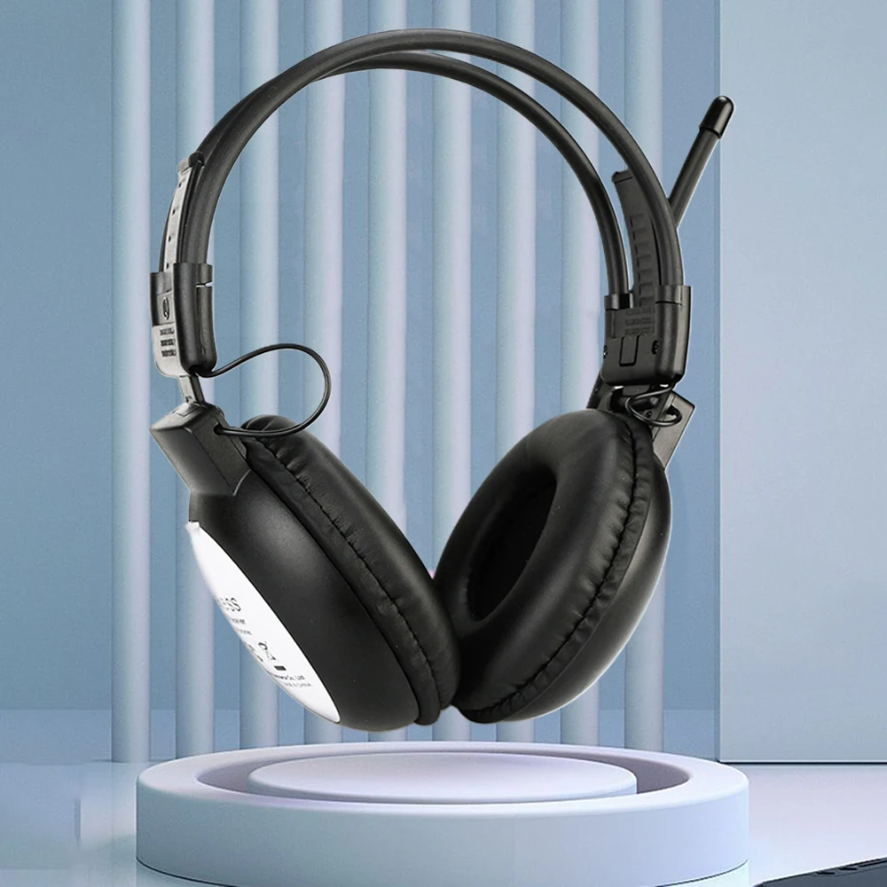 

TR101 FM Headphone Radio Receiver Wireless Headset Radio Earphone Receiver For Conference Simultaneous Interpretation