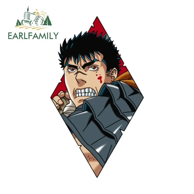 

EARLFAMILY 13 см для черепа аниме индивидуальная Автомобильная Наклейка Виниловая наклейка на бампер RV Водонепроницаемая мотоцикл Забавный фургон JDM графика