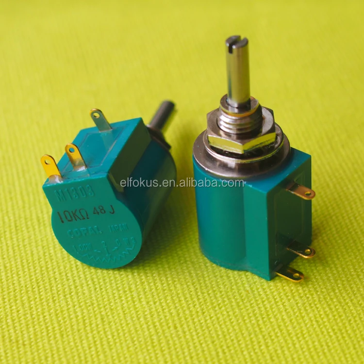 

M1303 5K 10K 2K 20K 1K NIDEC COPAL M-1303 potentiometer three turns winding Akiyama Ryobi Printing ink key motor spare parts