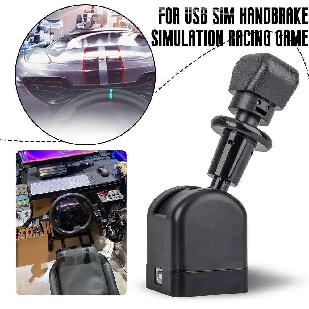 Игровой ручной тормоз для гонок на ПК USB-симулятора тормозов грузовика Logitech
