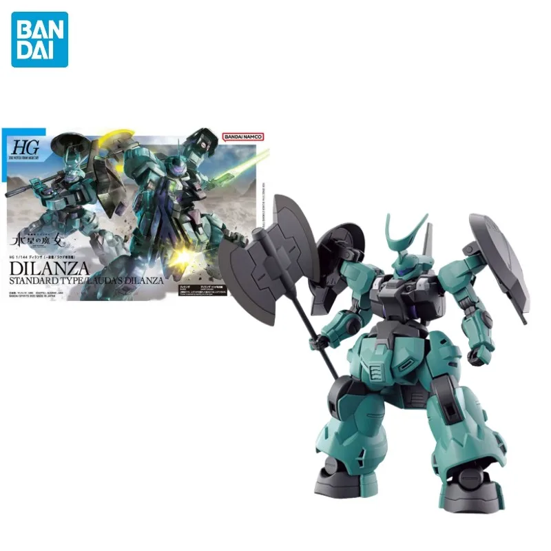 

Фигурка аниме Bandai Gundam, модель аниме HG 1/144, фигурка фигурки LAUDAS dilante стандартного типа, сборная коллекционная игрушка, подарки для детей