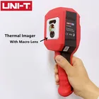 Ручной инфракрасный тепловизор UNI-T UTi260B с макрообъективом, печатная плата, промышленное разрешение обнаружения 256*192, тепловизор
