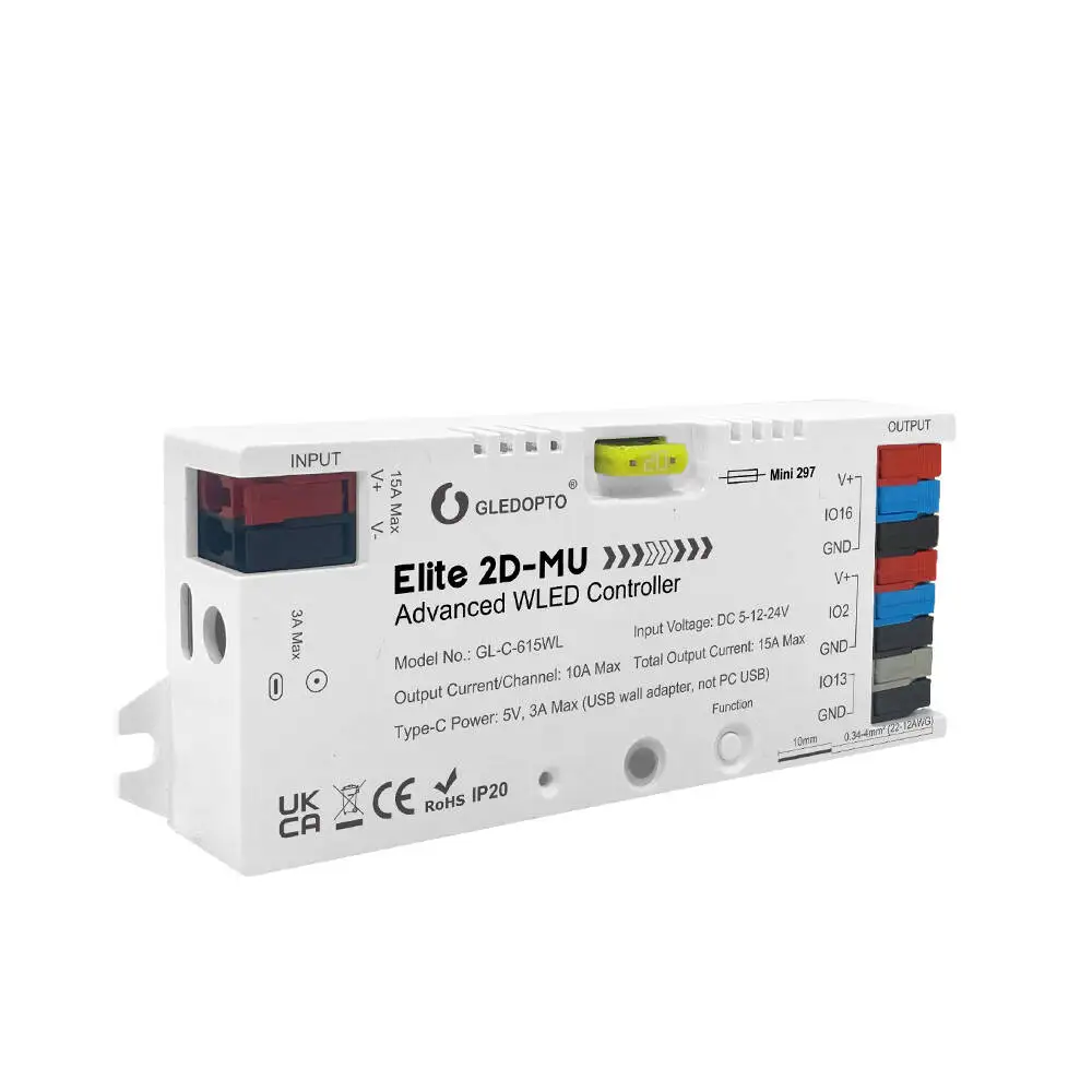 

GLEDOPTO Elite ESP32 RGB-контроллер
