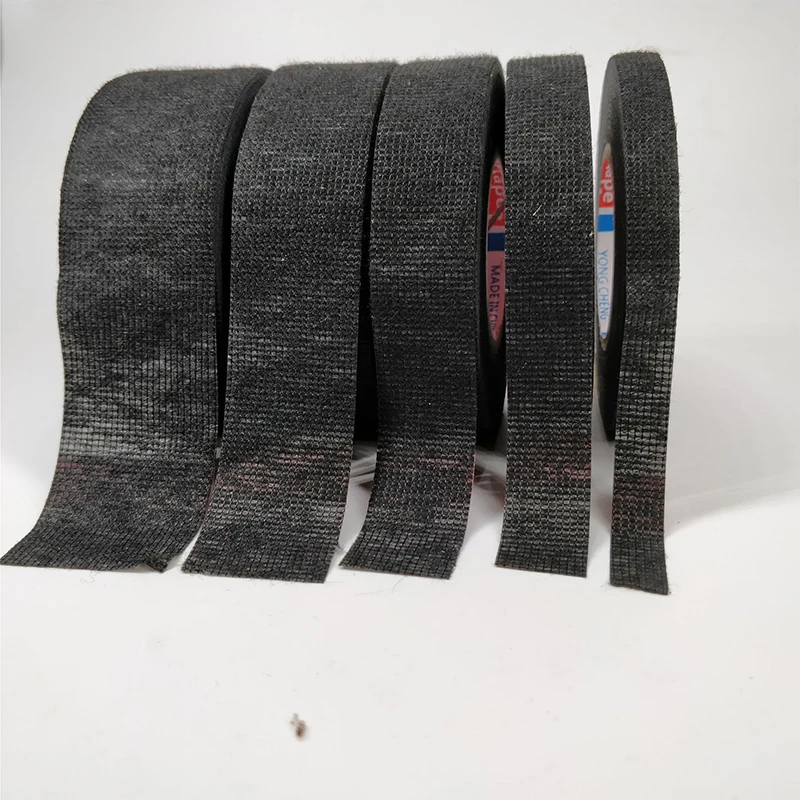 

15/25M Length 9/15/19/25/32MM Width Auto Harness Heat-resistant Adhesive Cloth