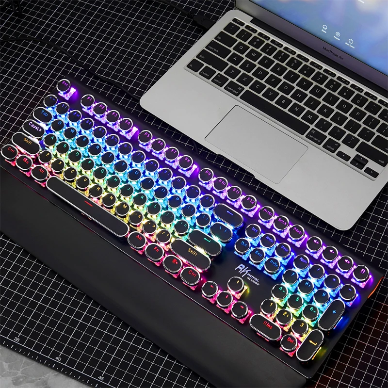 Клавиатура игровая Механическая с RGB-подсветкой 108 клавиш | Компьютеры и офис