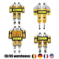 yellow 280mm 320mm 340mm 380mm motorcycle air shock absorber rear suspension atv quad scooter dirt bike motor d30