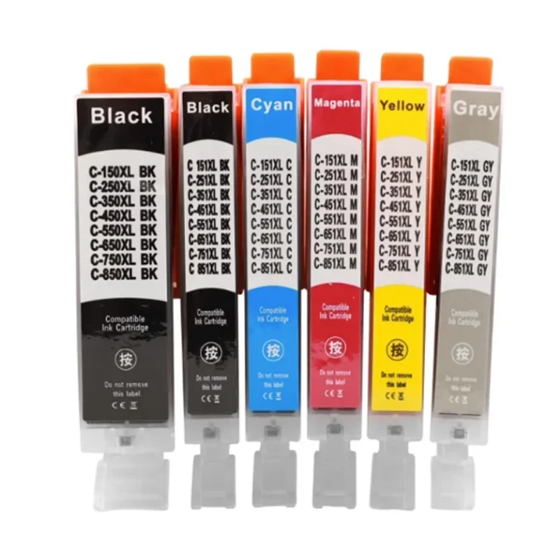 Совместимый чернильный картридж для canon PIXMA MG5440 MG6340 MG6640 MG7140 MG7540 MX924 MX724 IP8740