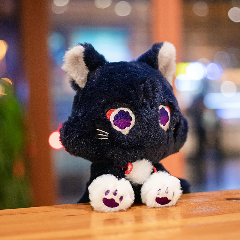 

Genshin Impact Scaramouche Cat Plush Toy KawaiiSoft Stuffed Animals Kitty Plushies Doll Cute Soft Kids Toys Anime Game Periphery