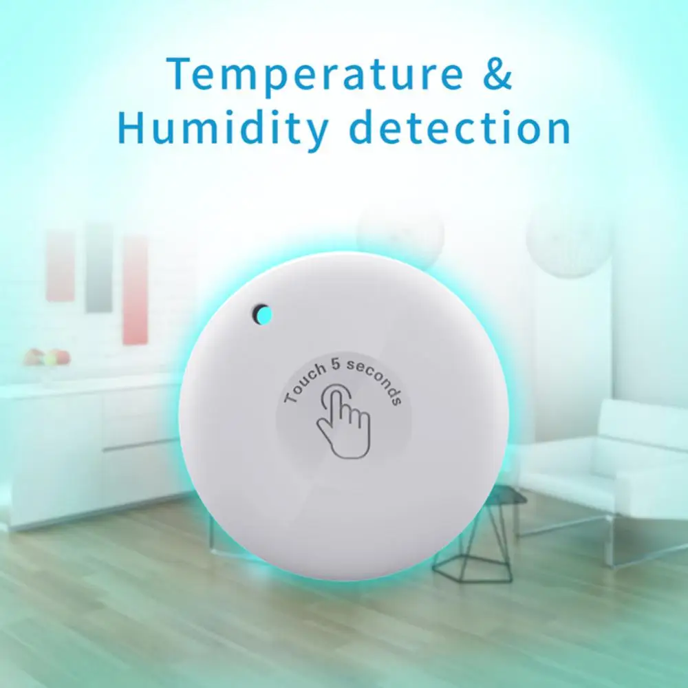 

PT216B Temperature Sensor Monitoring Bluetooth Wireless Thermometer Hygrometer Remote Monitor Alerting Tuya App Indoor Outdoor