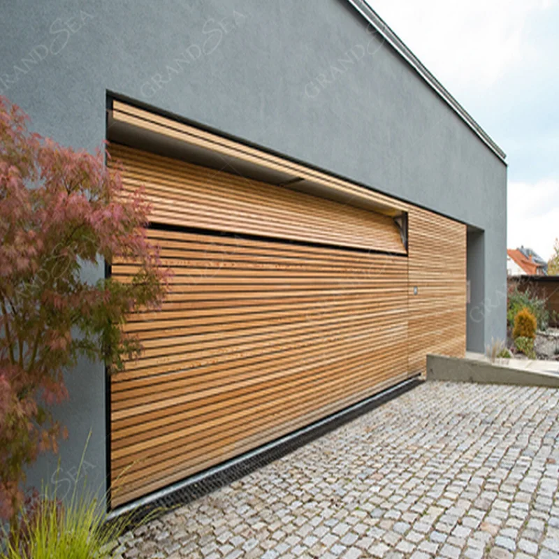 Под заказ. Дверь гаража в австралийском стиле вертикальная дверь с решетками для