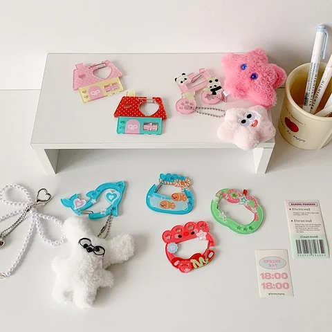 Акриловый кулон для ключей