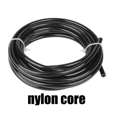 Шланг AN3, плетеный из нержавеющей стали, мотоциклетный гидравлический тормозной шланг, нейлон/PTFE, масляная линия сцепления, модификация велосипеда для грязи, труба