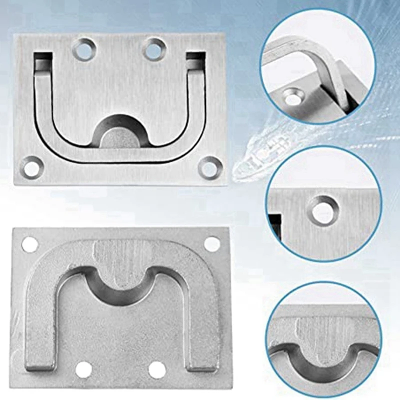 2 шт. ручка для Люка из нержавеющей стали