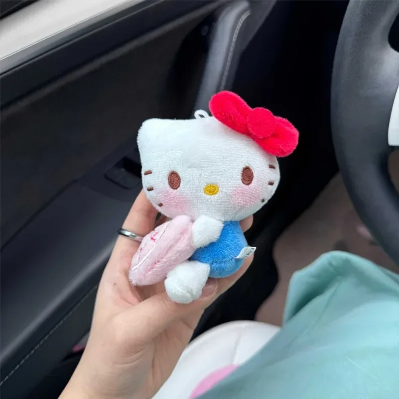 Чехол для автомобильного поворотного ремня безопасности с аниме HelloKittys плюшевая