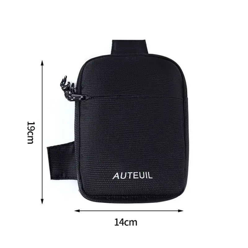 New Men's Chest Bag Business Casual Crossbody Bag Outdoor Sports Shoulder Bag Large Capacity Messenger Bag Phone Bags for Male