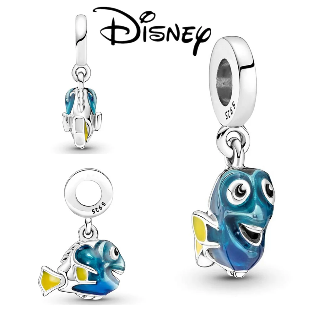 

Blue Ocean 925 Sterling Silver Disney Pixar Dory Dangle Charm fit Original Pandora Bracelet & Bangle Jewelry Gift Baby
