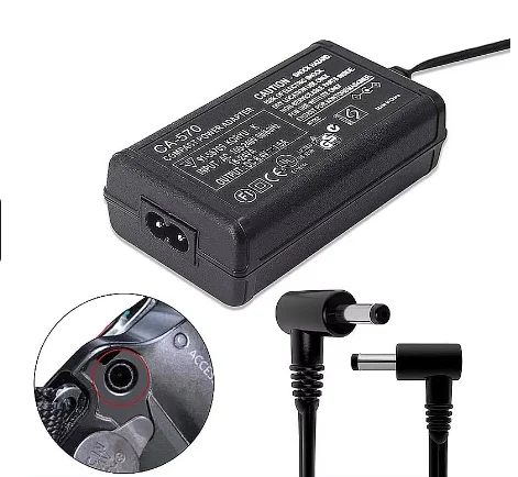 Адаптер переменного тока CA-570 CA570 CA570K для цифровой камеры Canon XC10 ZR60 ZR65MC ZR70MC ZR80 ZR85 ZR90